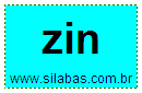 Silaba ZIN