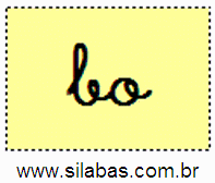 Sílaba BO