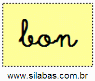 Sílaba BON