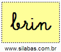 Sílaba BRIN