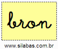 Sílaba BRON