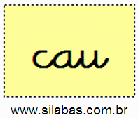 Sílaba CAU