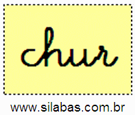 Sílaba CHUR