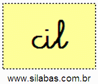 Sílaba CIL