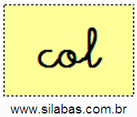 Sílaba COL