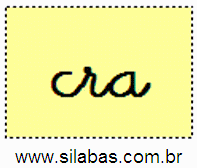 Sílaba CRA