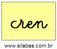 Sílaba CREN