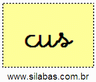 Sílaba CUS