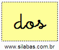 Sílaba DOS