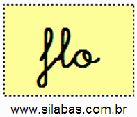 Sílaba FLO