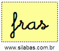 Sílaba FRAS