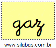 Sílaba GAZ