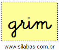 Sílaba GRIM