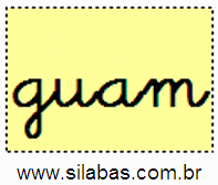 Sílaba GUAM