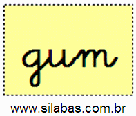 Sílaba GUM