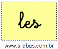 Sílaba LES