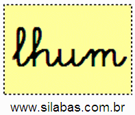 Sílaba LHUM