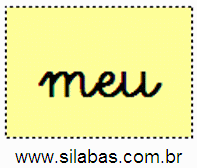 Sílaba MEU