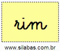 Sílaba RIM