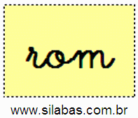 Sílaba ROM