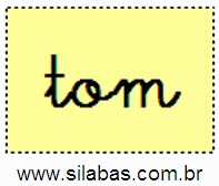 Sílaba TOM