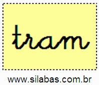 Sílaba TRAM