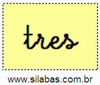 Sílaba TRES