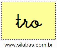 Sílaba TRO