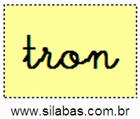 Sílaba TRON