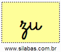 Sílabas Simples Cursivas Com 2 Letras. Sílabas Para Alfabetização.